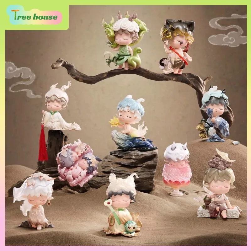 

Heyone MIMI New Chinese Style · Mountains and Rivers Listening to the Return Series Blind Box Figurines & Ornaments, Ideal Gift