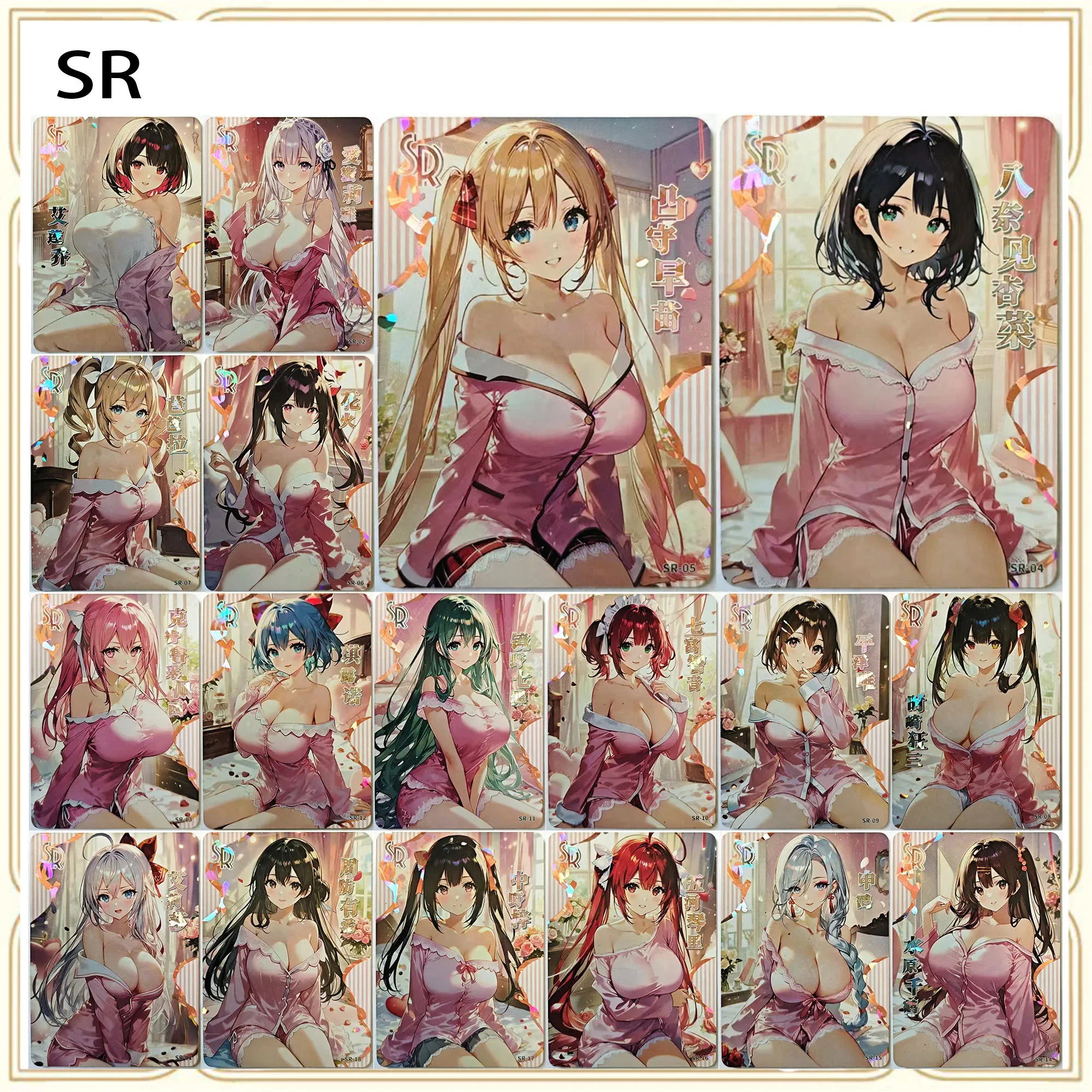 

Аниме История богини SR Tokisaki Kurumi Декомори Sanae Barbara Tamato Блестящая коллекционная карта премиум-класса Рождественский подарок на день рождения