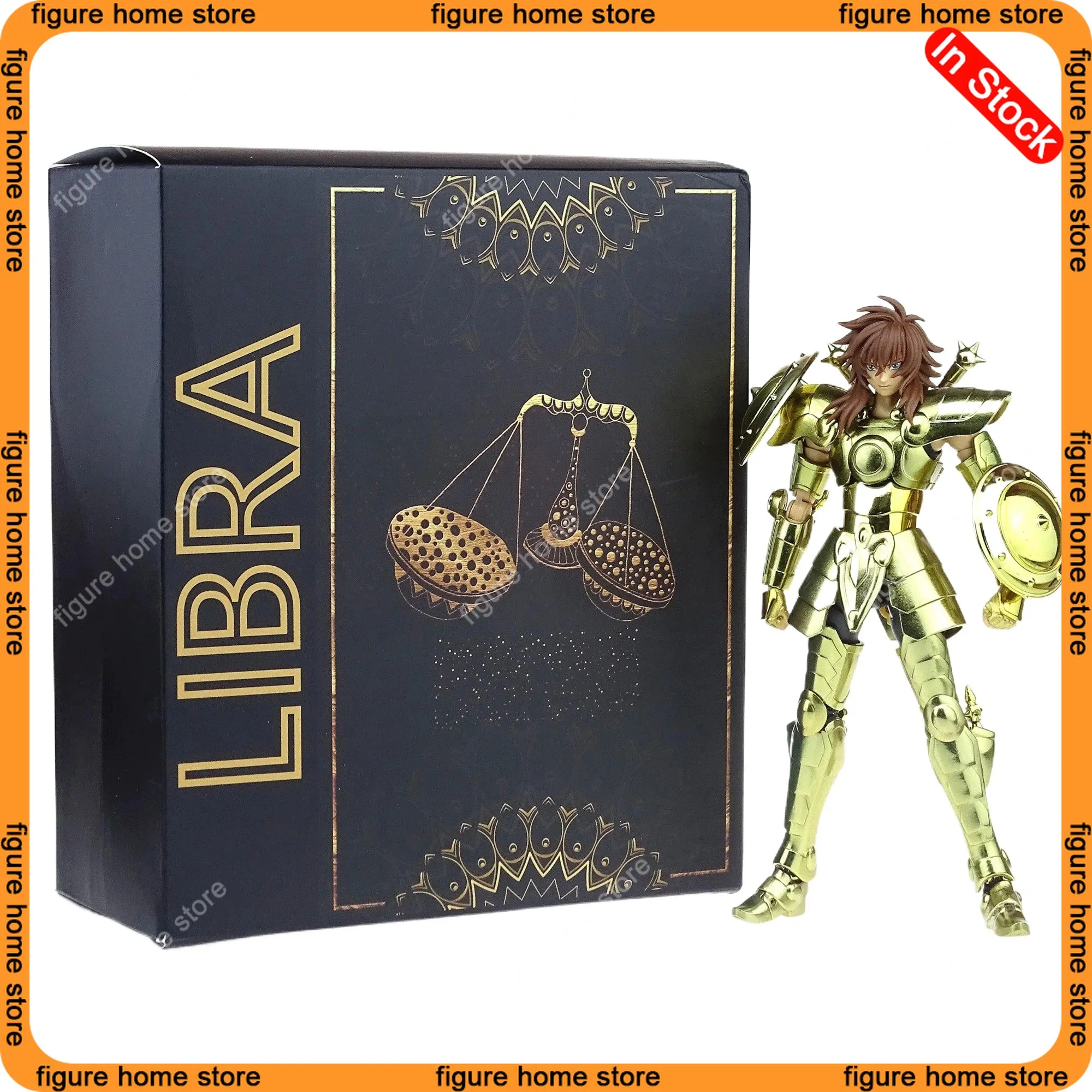 En Stock Saint Seiya ST The Lost Canvas Myth Cloth EX Libra Dohko Caballero de Oro Figura de Acción Coleccionable Modelo Juguete Regalo