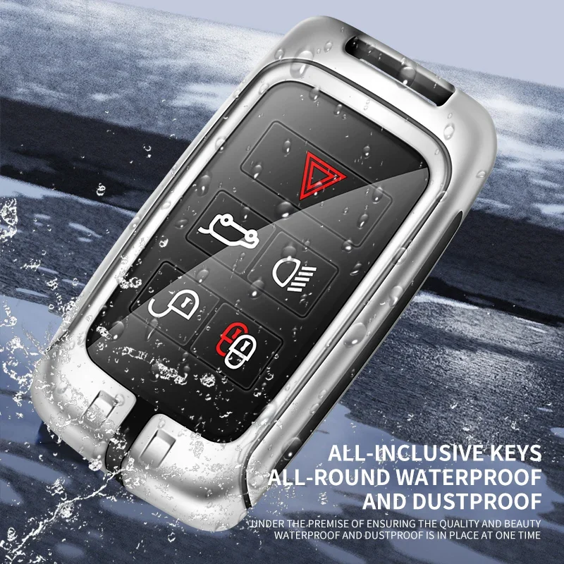 Autos chl üssel etui aus Zink legierung für Land Range Rover Fernbedienung schutz für Land Rover Range Rover Remote Button Zubehör