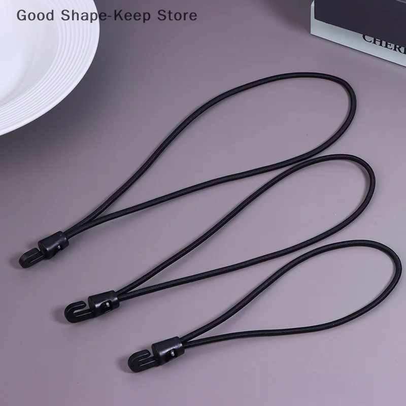 5Pcs Bungee Cord Set with Hooks High Elasticity Rubber Tensioner Expander for Tent 10/15/20/25/30CM Multi-Sized Options