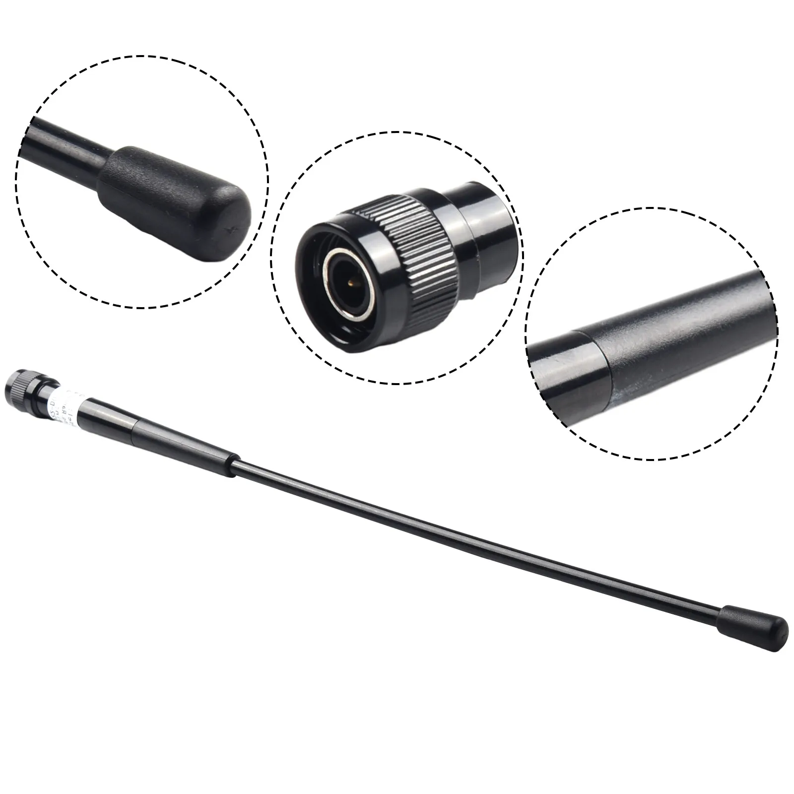 QT440A GNSS Receiver Antenna with 4dBi Gain for 430 450MHz Frequency TNC J Connector for and UniStrong Applications
