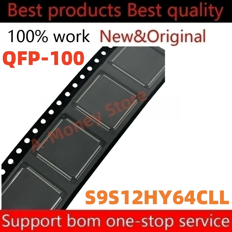 (1pcs)S9S12HY64CLL 0M34S QFP-100