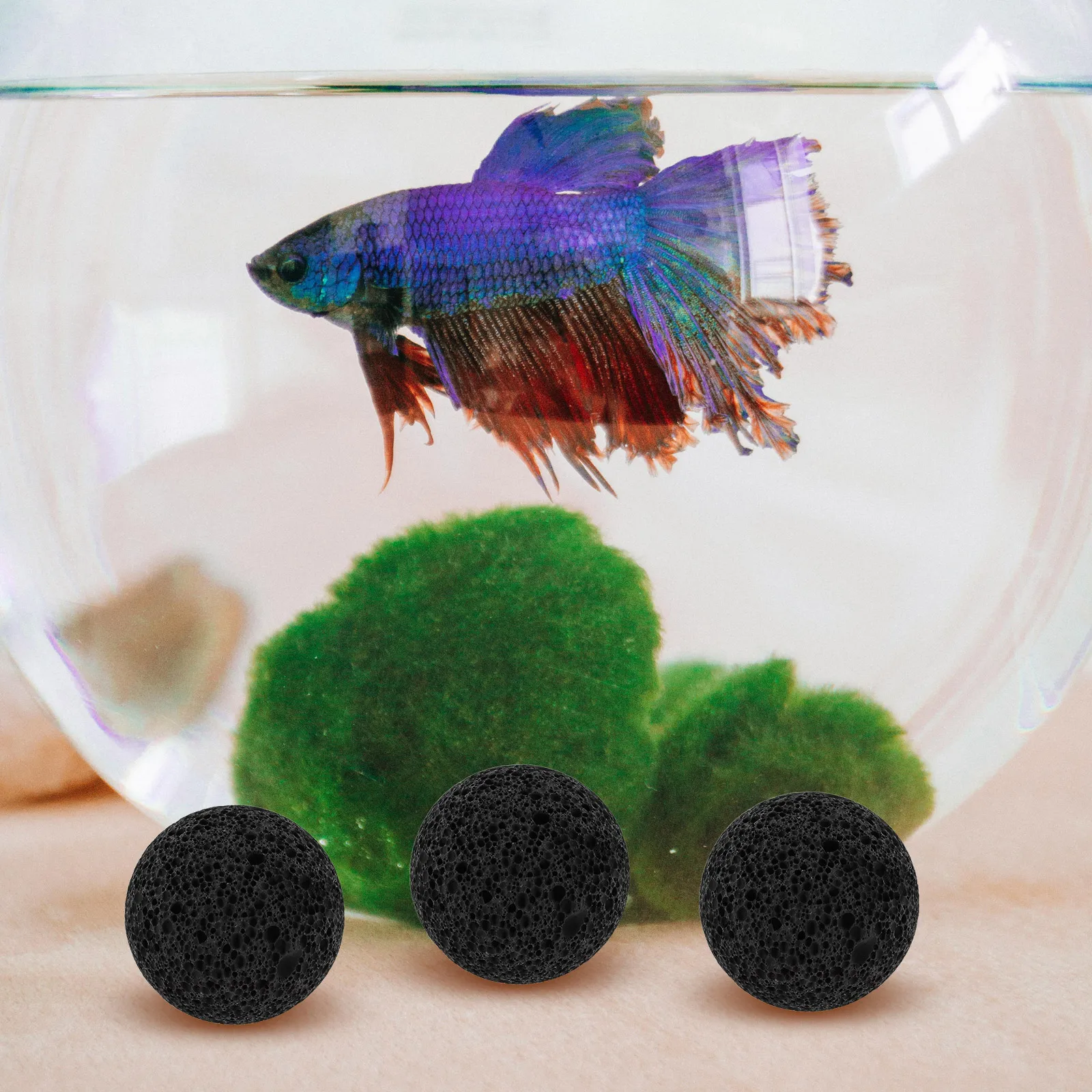 5 Pcs Filter Volcanic Rock Essential Oil Diffuser Stone Decorative Garden Pebbles