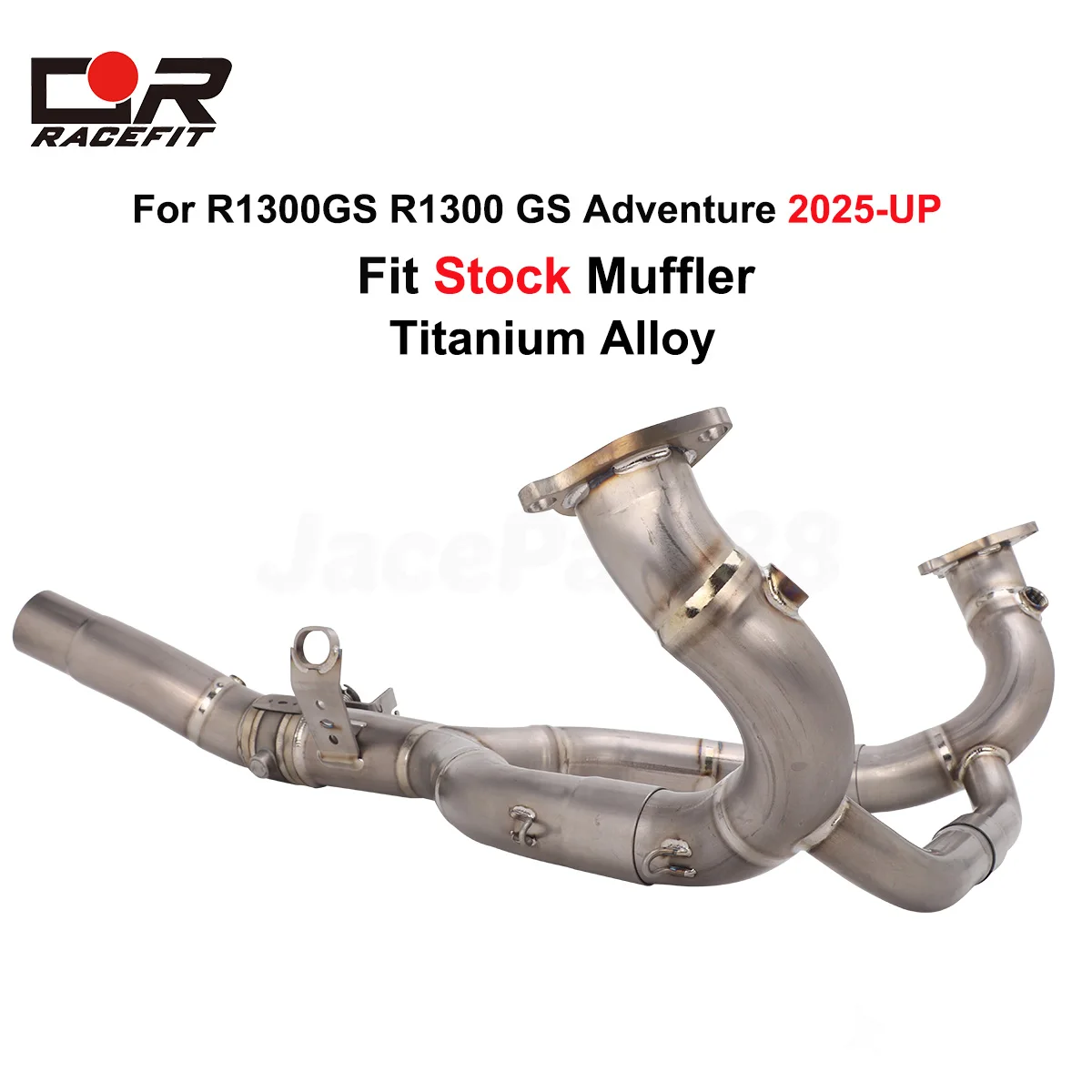 

Titanium Alloy For R1300GS R1300 GS Adventure Motorcycle Exhaust Manifold Head Pipe Fit Stock Slip With Manual Controlled Valve