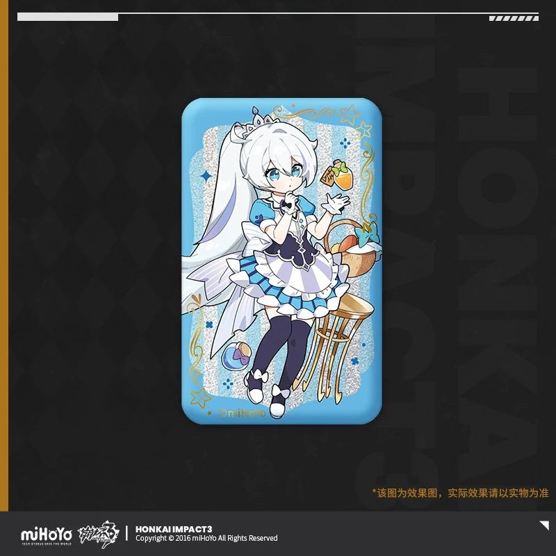 Honkai Impact 3rd Official Merch miHoYo Original Authentic Theme Series Badge Mobius Elysia Kiana Pardofelis Seele