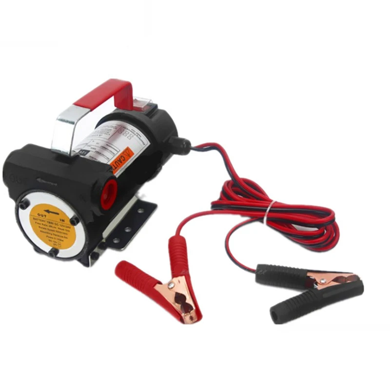 12V/24V Portable Electric Fuel Transfer Pump Transfer Extractor Pump for Motor Auto Diesel Kerosene Oil Commercial Fuel