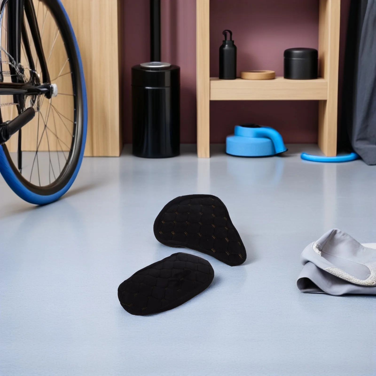 

2 set Bike Saddle Cover Cotton Padded Seat Protector Universal For Electric Bikes Mopeds Winter Cycling Accessories Washable Non