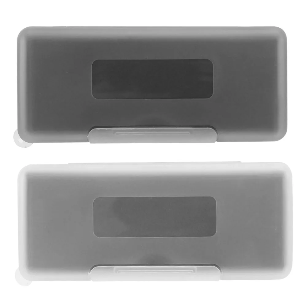 M.2 2280 SSD 보관함 충격 방지 플라스틱 보관함 홀더 2 X M.2 NVME 2280 솔리드 스테이트 드라이브 용 메모리 홀더 보호