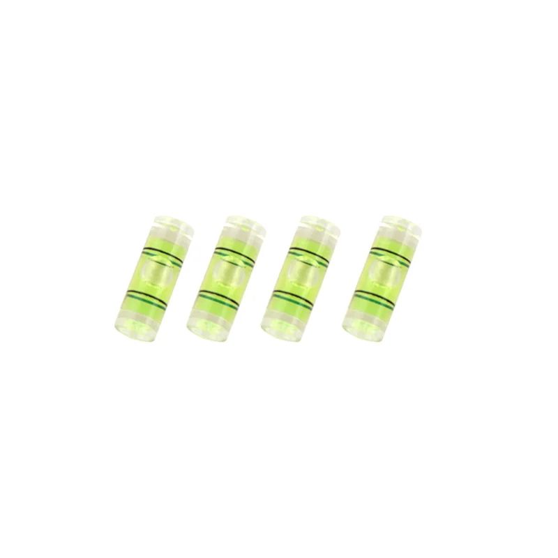 

20PCS Archery Hunting Accessories Water Level Bubble Diameter 6.5mm*Height 18mm Green for Bow and Arrow Sight Shooting Fishing