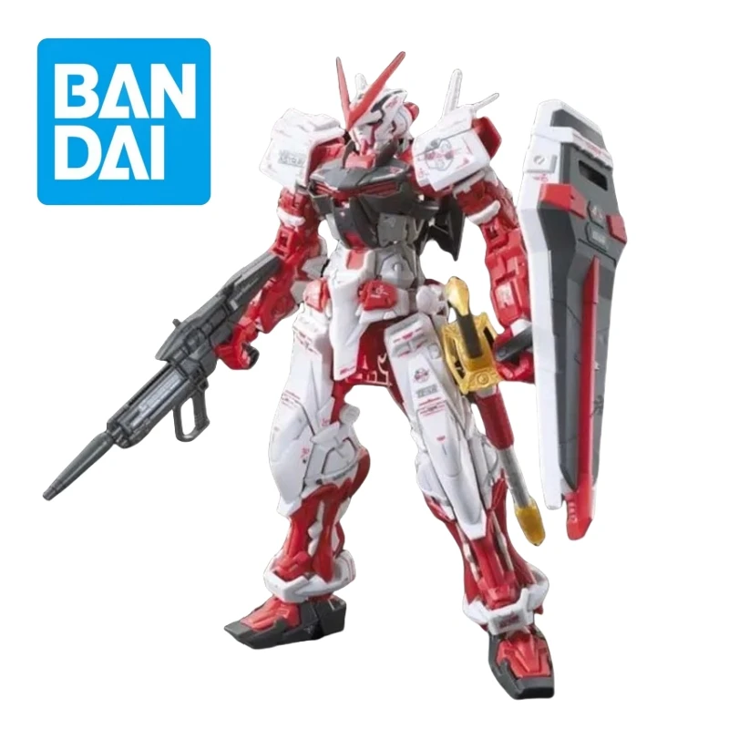 

Genuine Bandai Gundam Anime Character RG 1/144 Astray Red Mobile Suit Assembled Model Action Figure Toy Gift Decoration for Boy