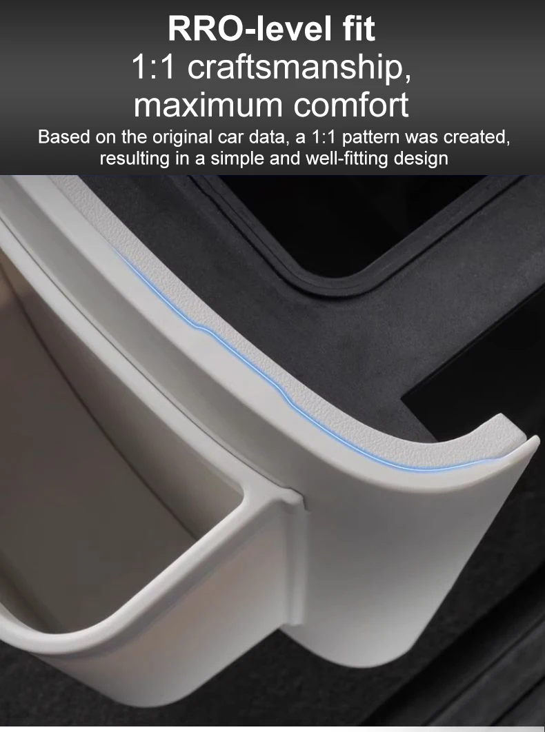 ل Denza D9 2024 2025 سلة مهملات السيارة الثلاجة المضادة للركلة غطاء مقاوم تخزين متعدد الوظائف تخزين الملحقات الداخلية