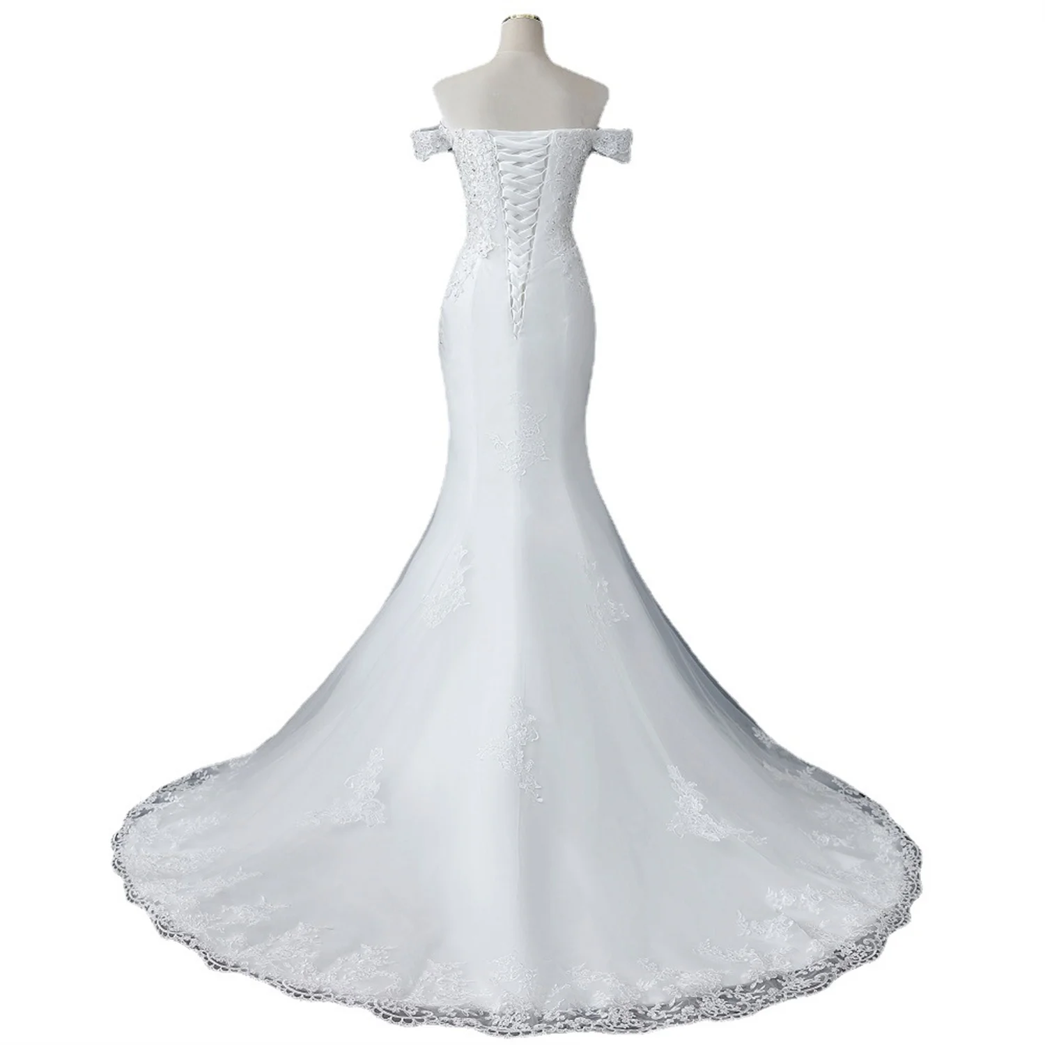 Robe de mariée sur mesure en queue de poisson pour femme, robes de mariée princesse amincissantes, Bepeithy Official PRBoho, One Initiated, 2024