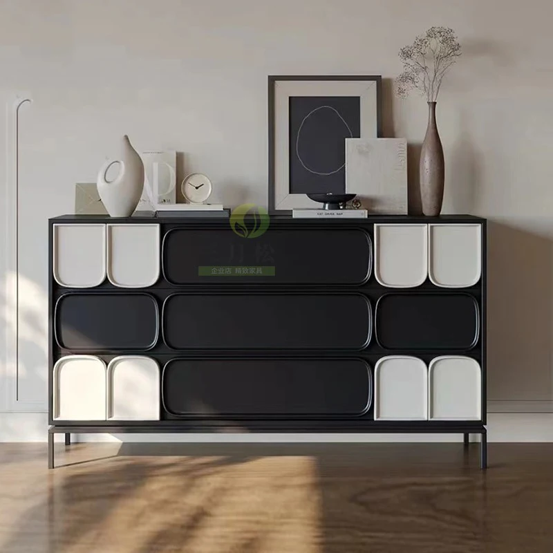 الشمال الأحذية خزائن غرفة المعيشة خزانة الغرور مكتب خزائن غرفة المعيشة ديكور الخشب عرض Cajonera الأثاث العصري