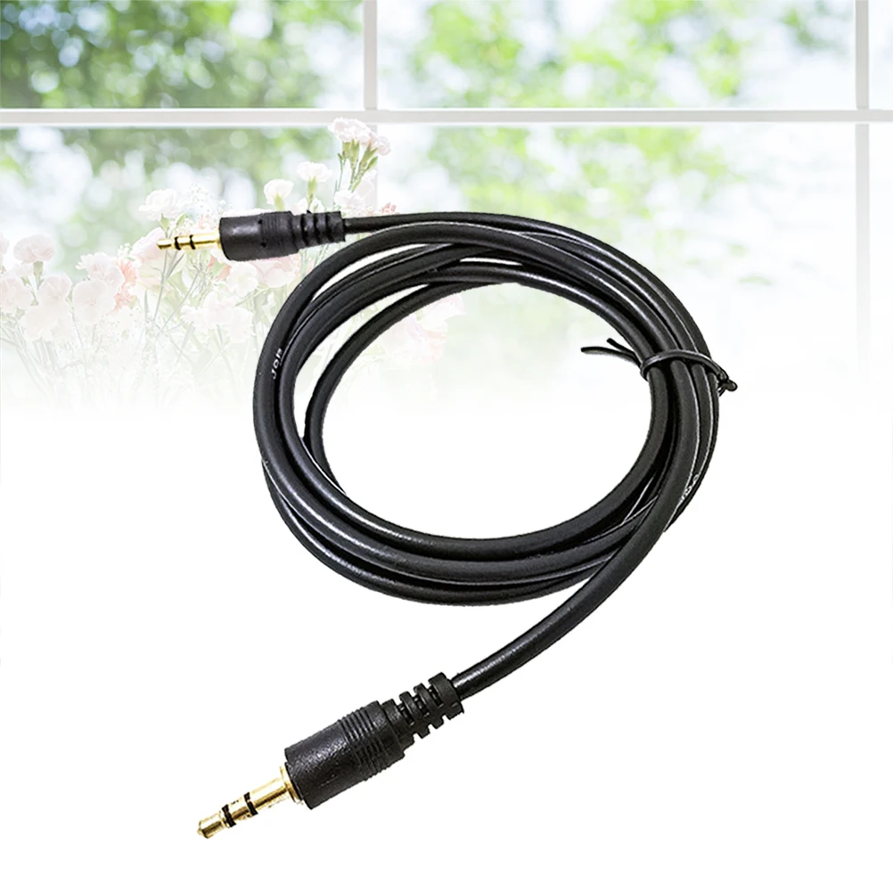 

Durable 3.5mm Male to Male Stereo Audio Cable Headphone Extension Cable Adapter for Smatrphones Tablets (Black)