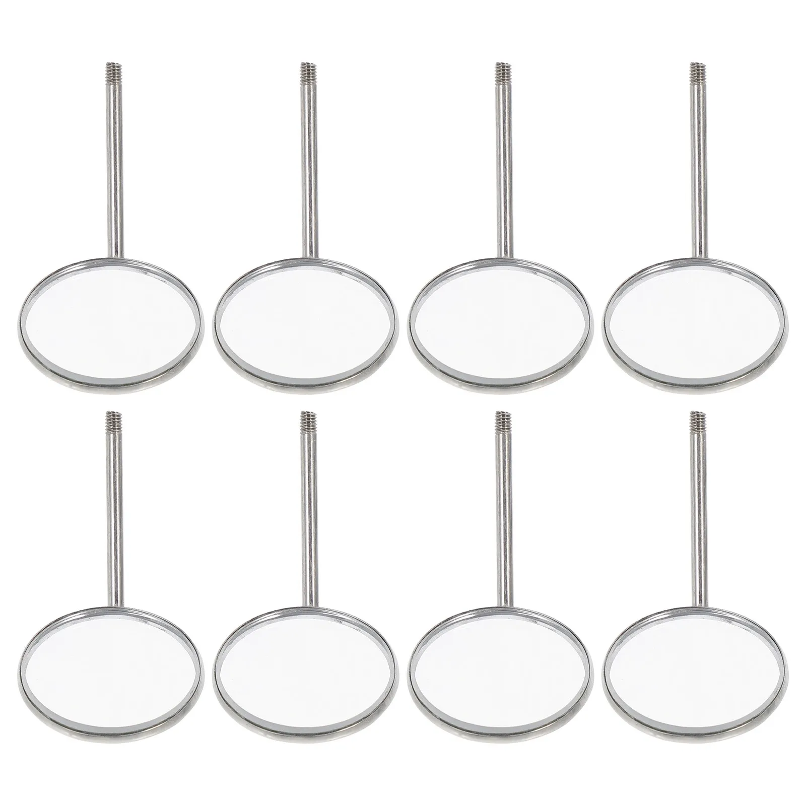 

Набор из 8 сменных насадок для стоматологических зеркал: маленькие зеркала для осмотра полости рта и аксессуары для стоматологического обследования