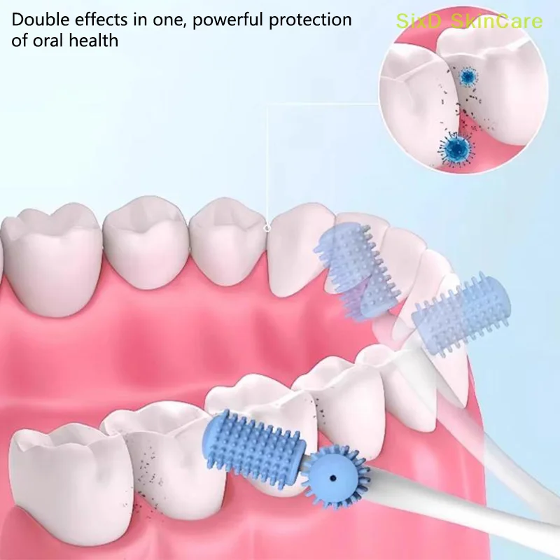 Ohio eur de gencives dentaires avec pointe en caoutchouc, traitement de la parodontite gingivale, poignée en continu