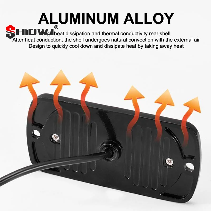 

12V-24V Fog Lights LED Work Light Flood Light Off-Road Car External Lights White 8 SMD LED Indicator Light Tail Rear Lamps