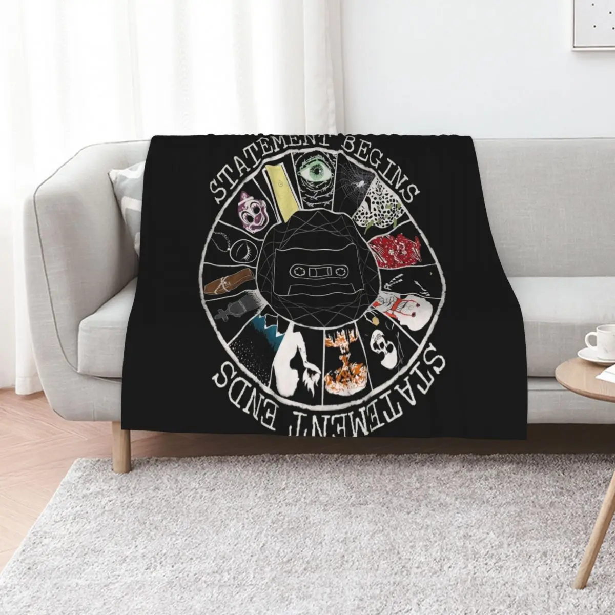 

the magnus archives, magnus archives, podcast, rusty quill, archives, magnus Throw Blanket Flannels warm winter Warm Blankets