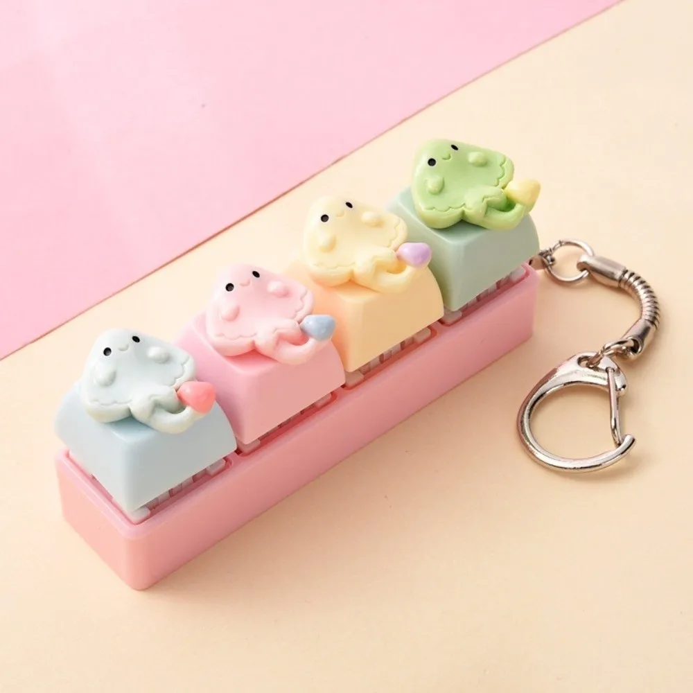 4 Keys Marine Life Keyboard Fidget Toy Anxiety Relief Stress Relief Fidget Clicky Button Relaxing Sensory Toys Fidget Clicker