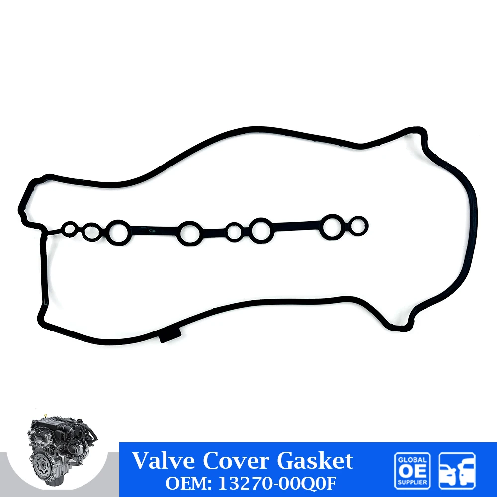 

For Nissan HRA2DDT J11Z Juke Pulsar Hatchback Qashqai HRA2 Engine Rocker Valve Cover Gasket Auto Car Accessories OE 13270-00Q0F