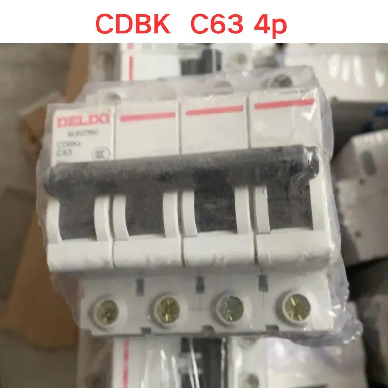 Second hand test OK CDBK C63 4P miniature circuit breaker