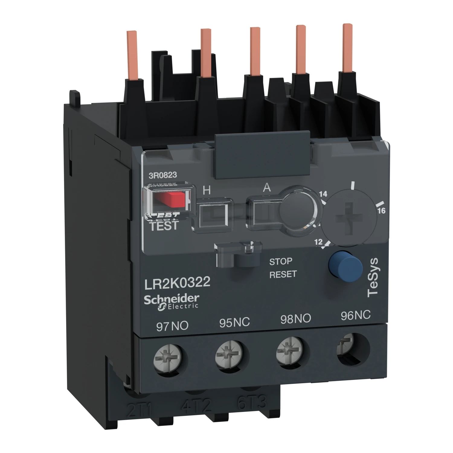 

LR2K0322 LR2-K0322 differential thermal overload relays - 12...16 A - class 10A