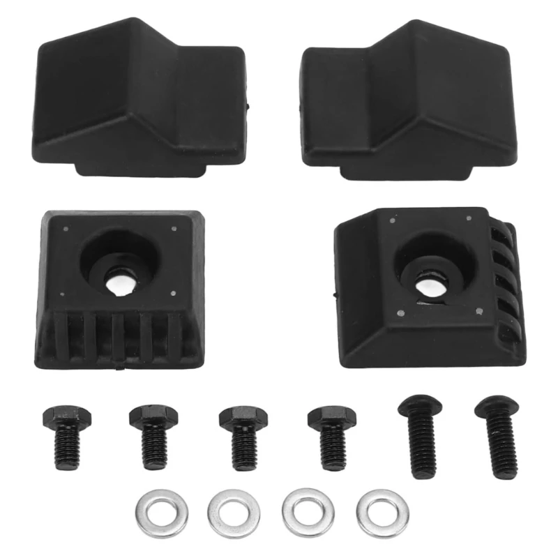 2024 New Tailgate  Bumper Stop set Rubber Tailgate Bumpers Stop with/without Screws A1247580044 A1247580144 Simple Fixing