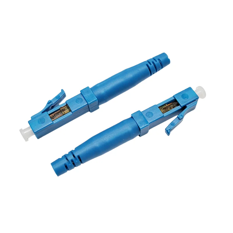 

Pre-Polished Field Installable Fast Connector Fiber Optic Quick Adapter Flat/Round Cable FTTH LC UPC POE Network WiFi