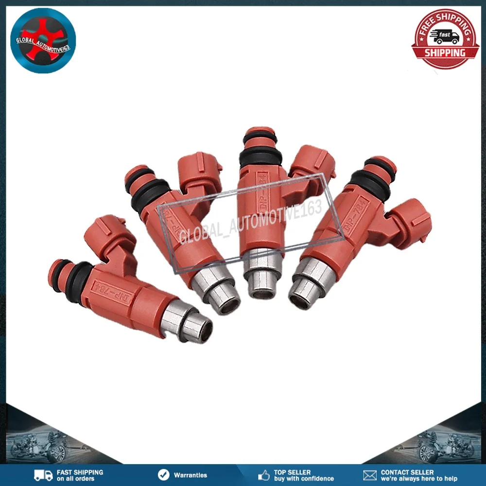 For Nissan Vanette Mazda E220 2.2L L4 Mitsubishi 1992-2002 4Pcs Fuel Injector INP784