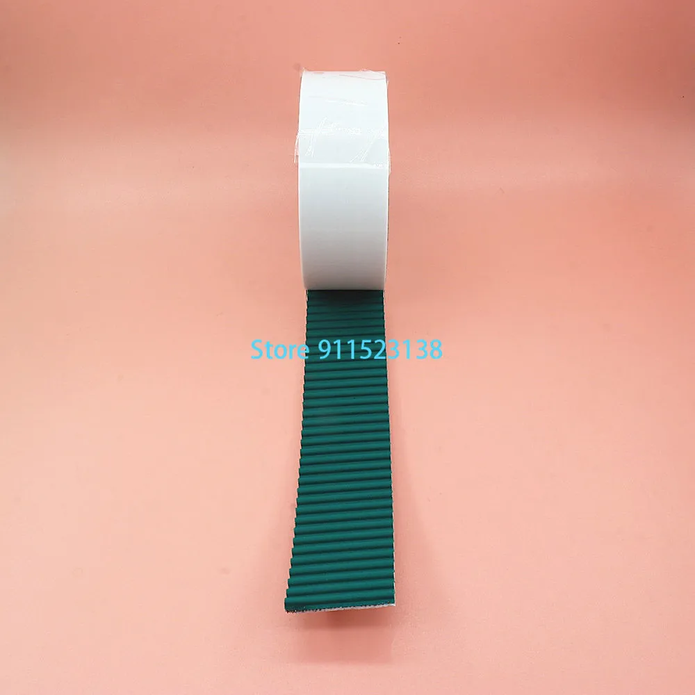 Good Quality Chinese Embroidery Machine Spare Parts Timing Belt MEGADYNE HTD5M-35 Width 35mm Y Axis White Green Color