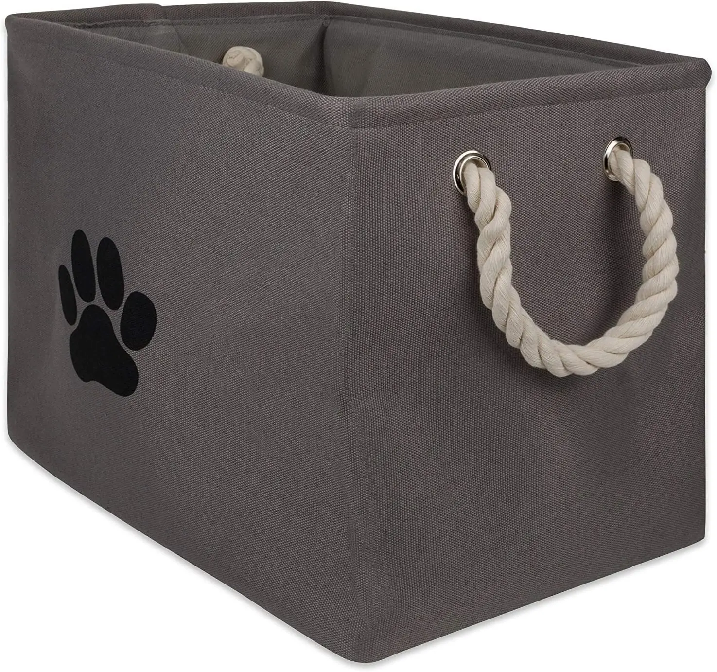 

Pet Storage Collection Collapsible Bin, Small Rectangle, Gray