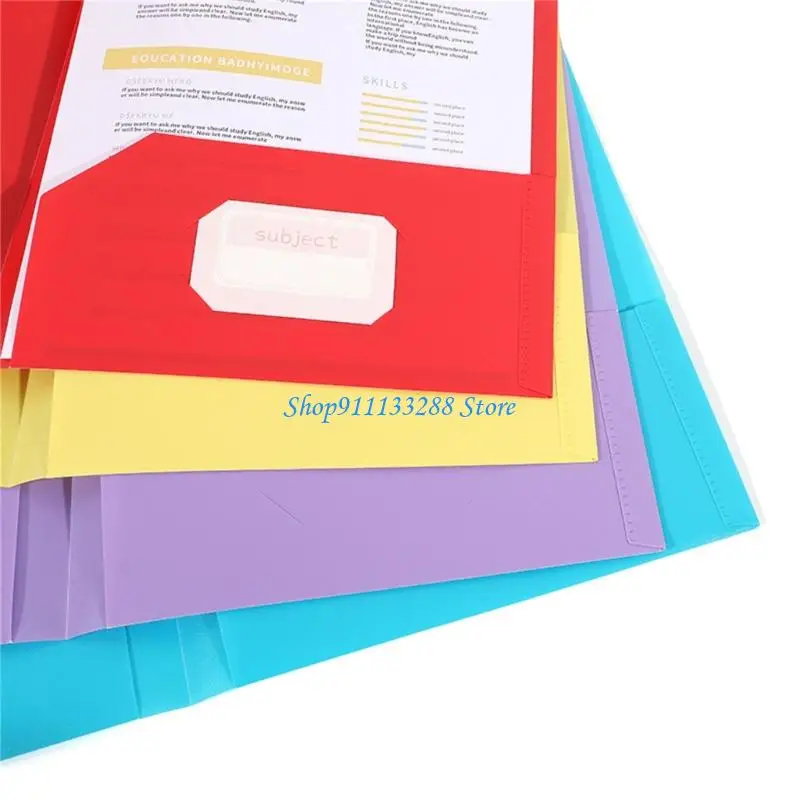 G88D 1/6 قطعة مجلد ثنائي الجيب حجم الرسالة المجلدات مع جيوب يحمل 100 ورقة منظم وثائق مجلد ملفات العرض