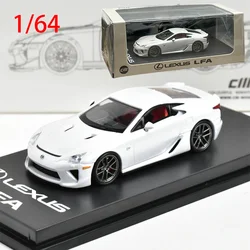 Diecast modello di auto formato 1/64 Lexus LFA modello di auto in lega giocattoli per ragazzi collezione Display Hobby scatola originale