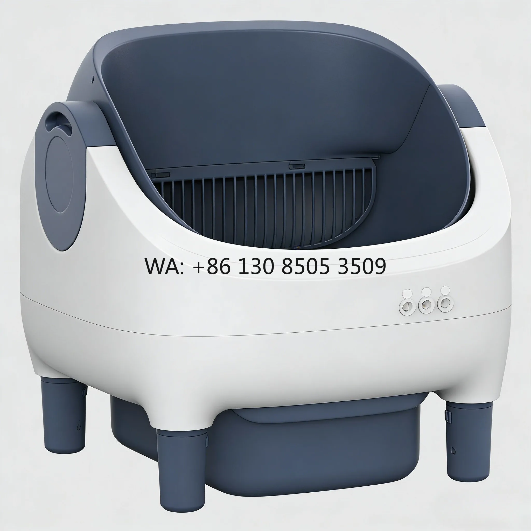 

Hot Style Auto Scooping Self Cleaning Multi Safety Protection Large Size Indoor APP Control Smart Cat Litter Box