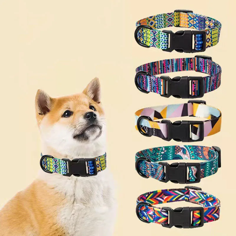 Pet Collar Leash Set Dog And Cat Collar And Adjustable Leash Scarf pet supplies Adjustable leash for small medium and large dog