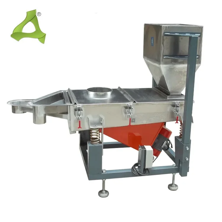 

Food Industry Coffee Bean Boba Vibration Powder Sifter Sesame Seed Sieving Machine Sieve Shaker Linear Vibrating Screen