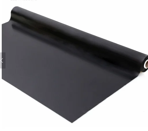 2025S10 0.5mm Antistatic Vinyl PVC Grid Honeycomb Mesh Curtains/Anti Static Black ESD Anti-Static Curtain/Cleanroom Sheet Film