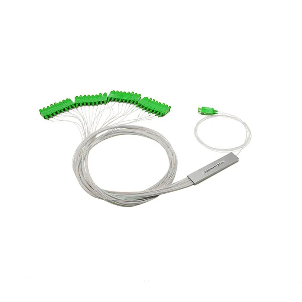 

0.9MM 2X32 Fiber Optic Splitter 2*32 PLC Singlemode Coupler With SC/APC