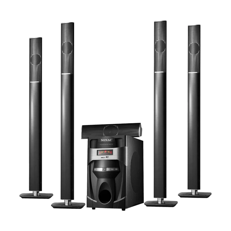 Original brand newS·ONAC TG-J5L hot sale HI-BA·SS sub-woofer home theater 5.1 system speaker