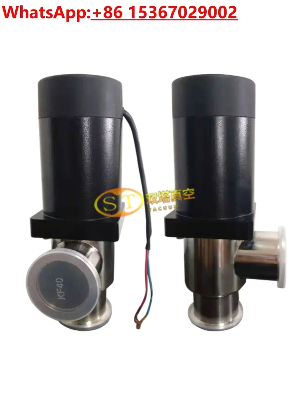 صمام Chuanbei GD/GDC/GDQ-J16/25/40/50 KF صمام زاوية الملف اللولبي الهوائي عالي الفراغ صمام زاوية #1