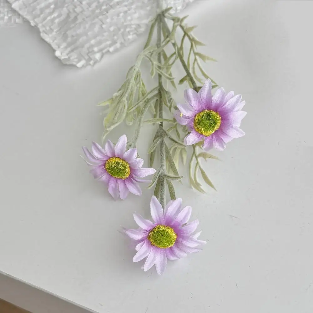 Natural Look Flowers Artificial Cosmos Flowers Bouquet Silk Fake Cosmos Arrangement Long Stem Floral Centerpiece for Wedding