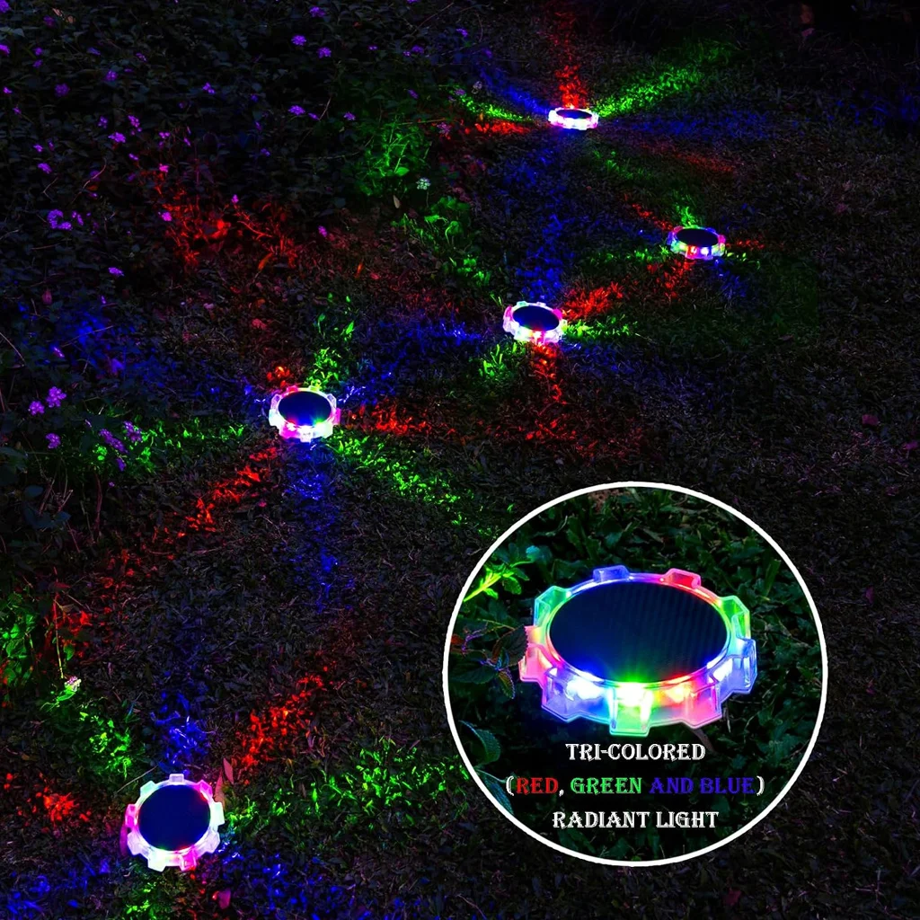Luzes solares de chão com 9 LE - Outdoor Lighting Ground Fixtures avaliação e preço