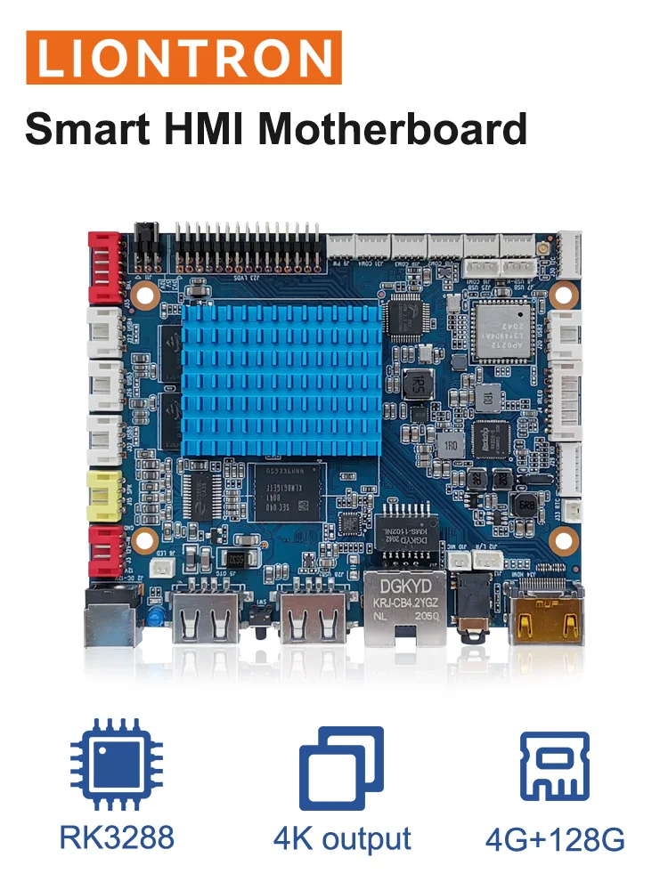 Liontron  Android Motherboard for tablet Customized Professional PCBA Circuit Embedded Rockchip RK3288 1.8GHz Quad Core Linux H3