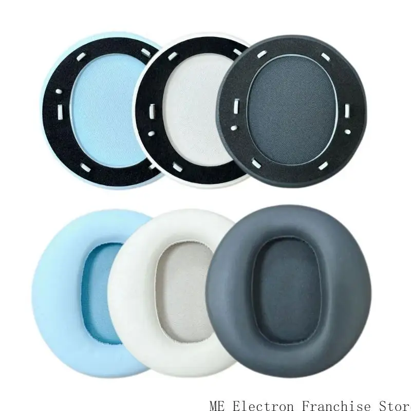 Replacement Protein Leather Earpads Ear Pad for Fit900NB Headphones Ear Cushions Earmuffs Ear Cover