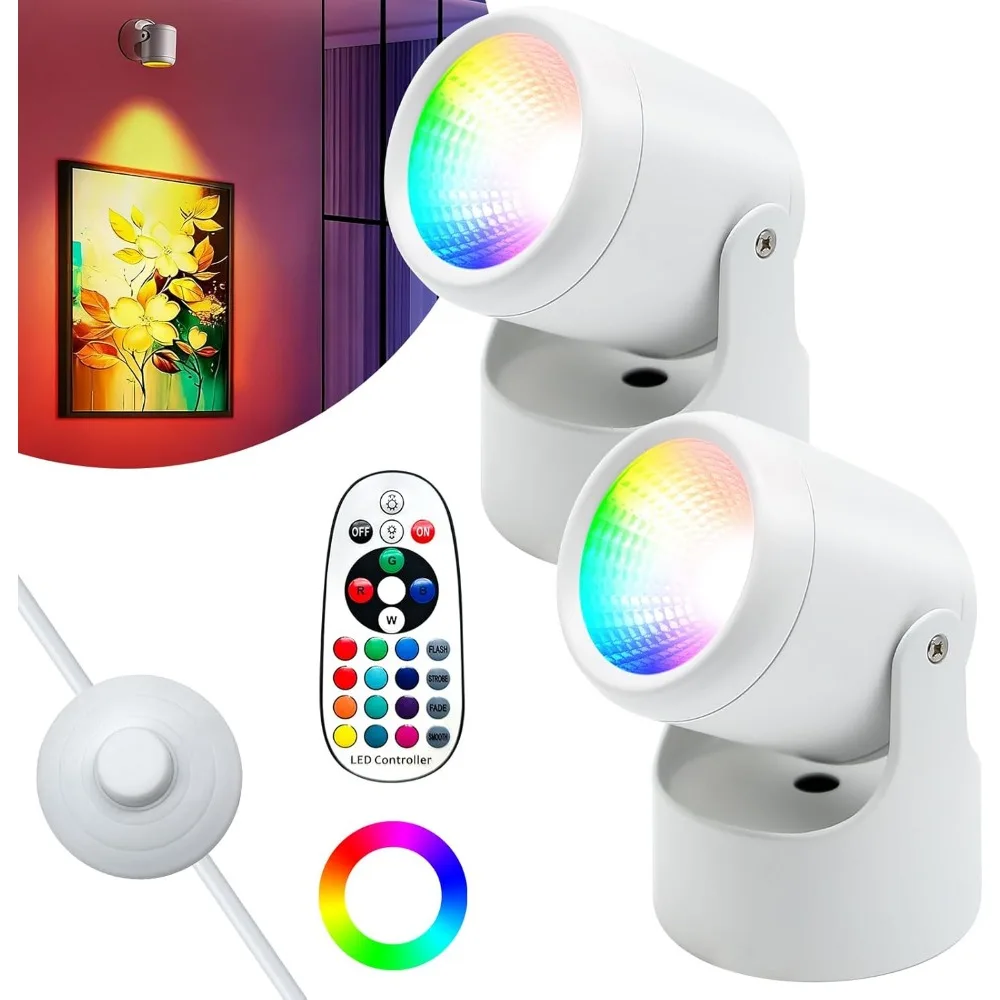 2×6W Rgbw Remote/Fo…