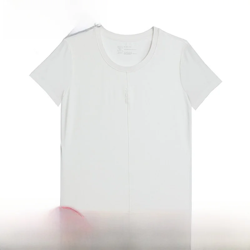 aimix-sportswear-women's-casual-round-neck-short-sleeve-t-shirt-top-as143t21-autumn-season-regular-thickness-home-leisure