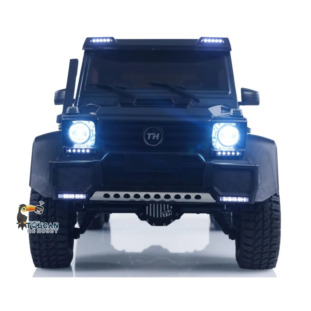 Vendita negli Stati Uniti 1/8 Trazione Hobby Telecomando Off Road Car KM6 6X6 RC Rock Crawler Auto Serrature dell'asse indipendenti Modello di motore spazzolato