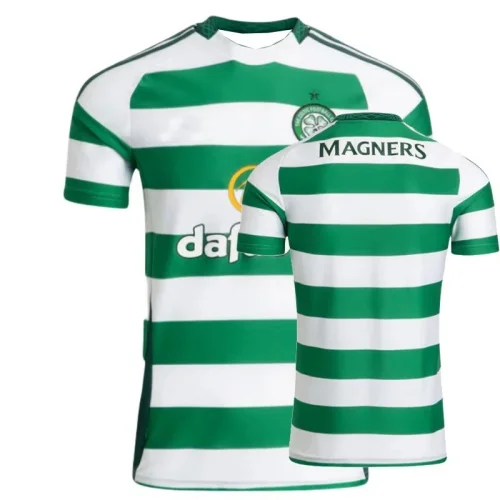 Camiseta de Fútbol Celtic para Verano 2026, OFERTA, Transpirable y Cómoda, Camiseta Deportiva para Niños y Familiares