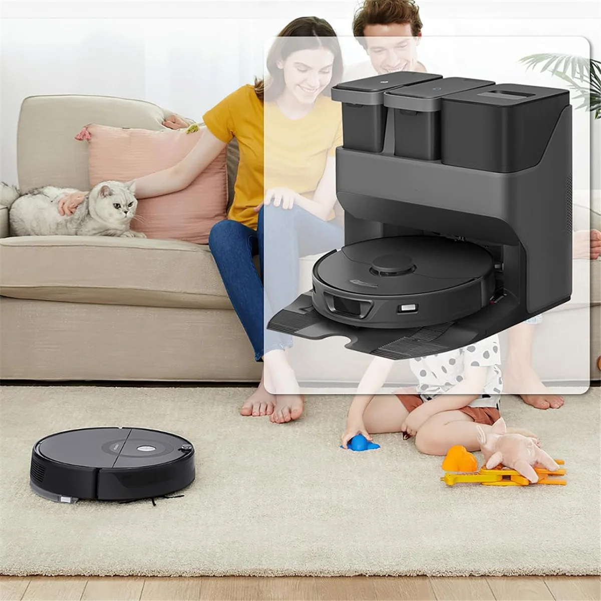 Roborock s8 maxvウルトラアクセサリーセットのスペアパーツ,サイドブラシ,メインブラシ,フィルター,ダストバッグ,サイドクロス付き